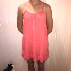 Sundress: pink, forever 21
